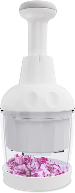 Handy Veggie Chopper, Multipurpose Food Chopper - Dishwasher-Safe and Convenient