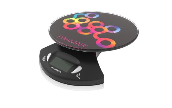 Framar Elegant Black Digital Scale