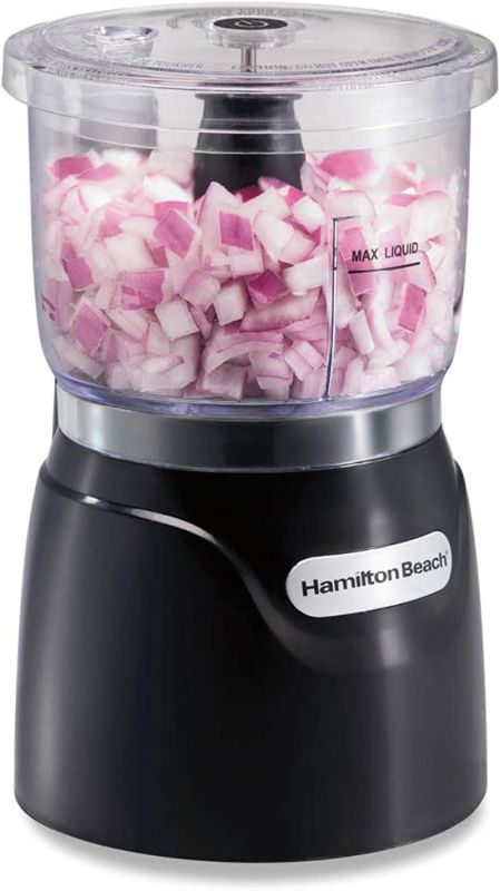 Hamilton Beach 3-Cup Electric Vegetable Chopper & Mini Food Processor