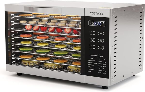 COSTWAY Food Dehydrator - The Ultimate Food Dryer for Flavorful Creations