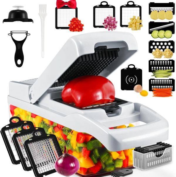 FIRAWER Professional Compact Vegetable Chopper