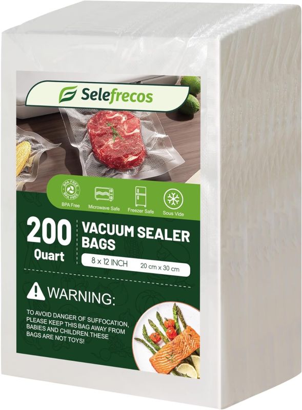 Heavy-Duty Diamond Seal Vacuum Bags