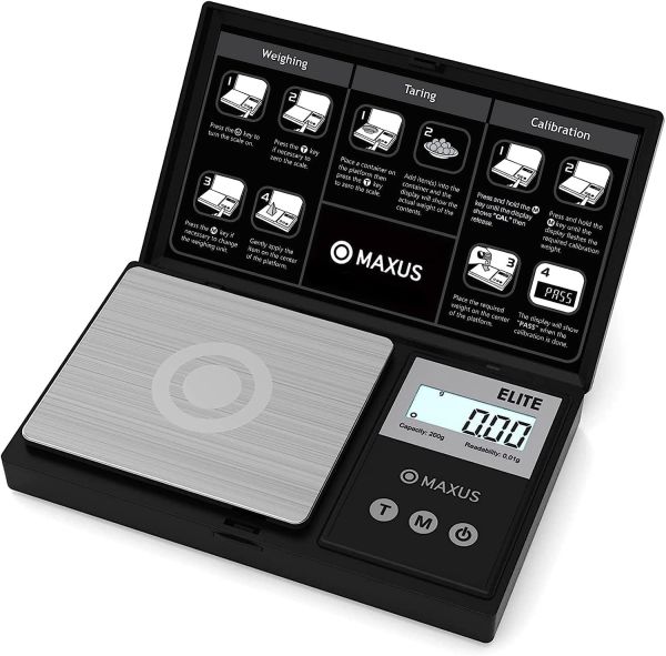 MAXUS Precision Pocket Scale - The Ultimate Tool for Precision Measurement on the Go