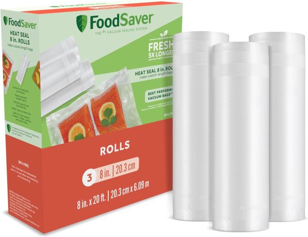 FreshLock Vacuum Sealer Bags - 3 Pack