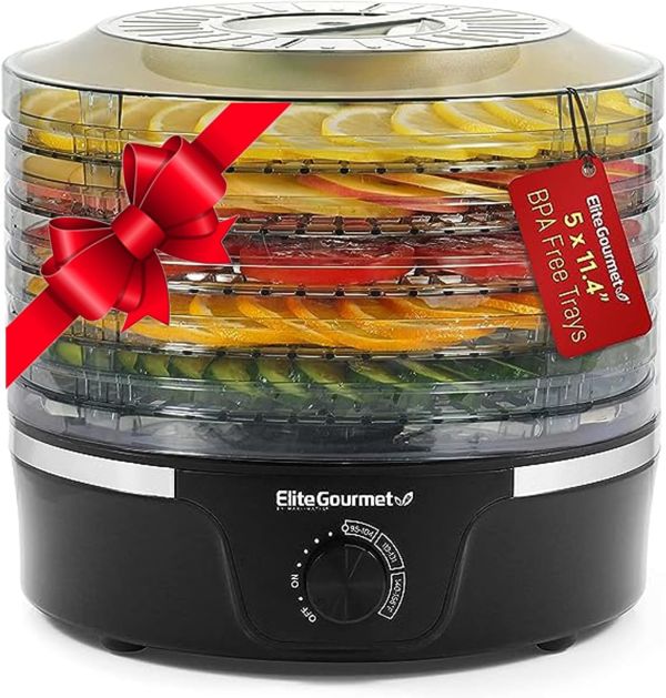 Elite Gourmet EFD319 Food Dehydrator