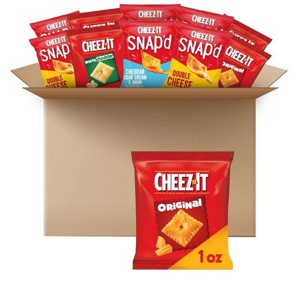 Artisan Cheese Lovers' Delight - Gourmet Cheez-It Assortment (42 Packs)