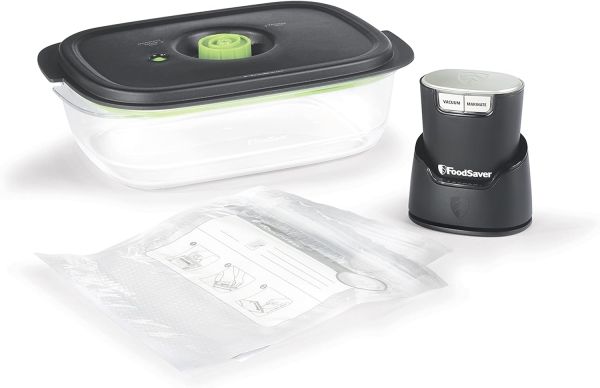 FoodSaver FS2160 Multi-Use Handheld Vacuum Sealer And Marinator