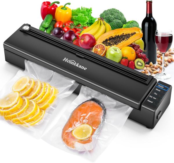 Vacuum Sealer Machine - Homekane 80kPa Food Saver