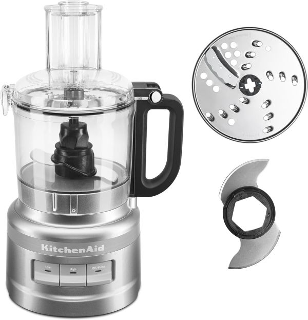 KitchenAid KFP0718CU Contour Silver Food Processor