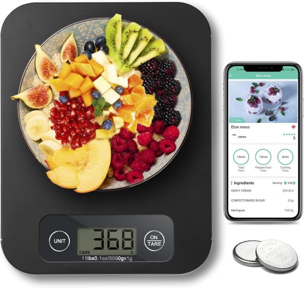 URAMAZ Smart Digital Food Scale for Weight Loss