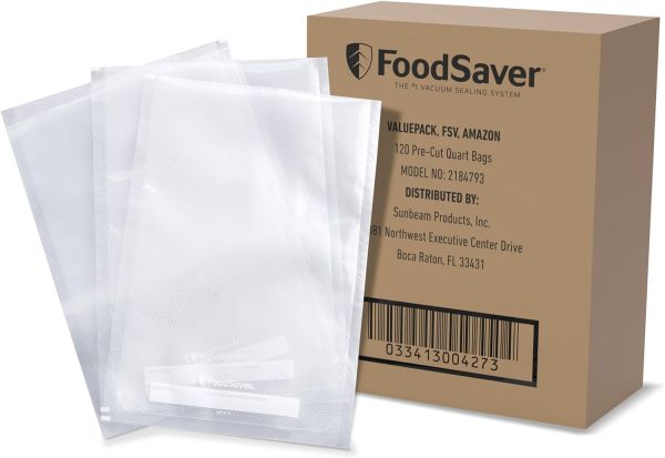 FoodSaver Quart Vacuum Seal Bags