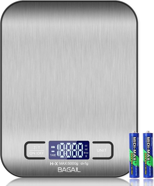 Bagail Basics Digital Kitchen Scale