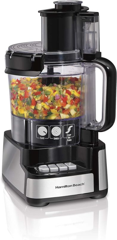 Easy Snap Food Processor and Vegetable Chopper by Hamilton Beach