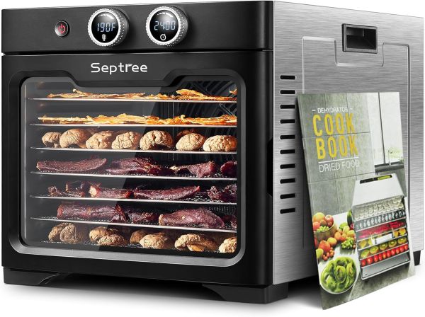 Septree 2023 Upgraded Food Dehydrator for Jerky