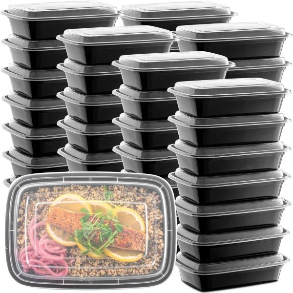 Reusable Meal Prep Containers - Bento Lunch Box To Go