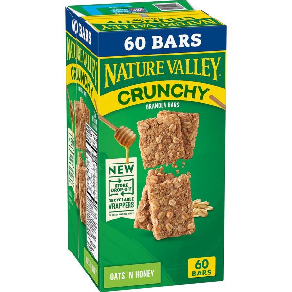 Honey Crunch Granola Bars - 30 Count