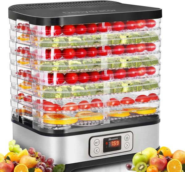 Homdox 8-Tray Food Dehydrator: The Ultimate Food Drying Powerhouse