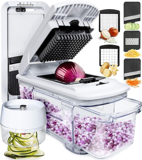 Fullstar 5-in-1 Vegetable Chopper and Mandoline Slicer