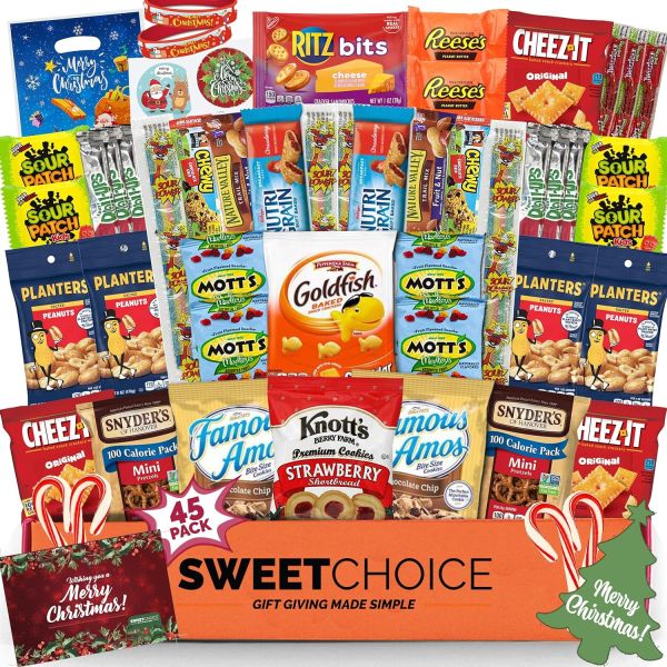 Deluxe Holiday Snack Assortment Basket